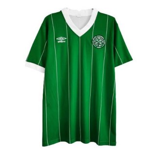 Tercera Equipación Tailandia Camiseta Celtic Retro 1984 1986 Verde