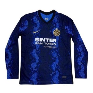 Primera Equipación Tailandia Camiseta Inter Milan ML 2021/2022