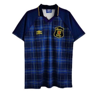 Primera Equipación Tailandia Camiseta Escocia Retro 1994 1996 Azul