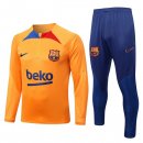 Sudadera De Training Barcelona 2023 Naranja