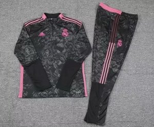 Chandal Real Madrid 2021/2022 Negro Rosa Gris