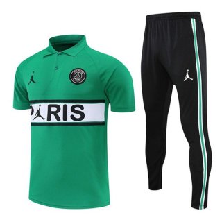 Polo Paris Saint Germain Conjunto Completo 2022/2023 Verde