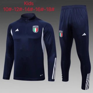 Ninos Chandal Italia 2023/2024 Azul