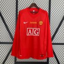 Tailandia Camiseta Manchester United Tercera Equipación ML Retro 2007 2008