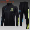 Ninos Chandal Arsenal 2024 Negro 2