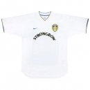 Primera Equipación Tailandia Camiseta Leeds United Retro 2000 2002 Blanco