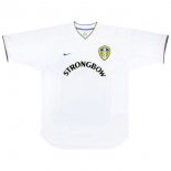 Primera Equipación Tailandia Camiseta Leeds United Retro 2000 2002 Blanco