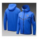 Chaqueta Con Capucha Chelsea 2024/2025 Azul