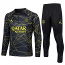 Sudadera De Training PSG 2024 Negro Amarillo