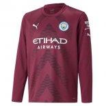 Tailandia Camiseta Manchester City Portero ML 2022/2023 Rojo