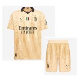 Camiseta AC Milan 4th Equipación Niño 2022/2023 Amarillo