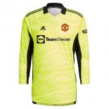 Primera Equipación Tailandia Camiseta Manchester United Portero ML 2021/2022