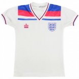 Primera Equipación Tailandia Camiseta Inglaterra Retro 1980 Blanco