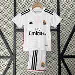 Camiseta Real Madrid Primera Equipación Retro Niño 2014 2015 Camiseta Real Madrid Primera Equipación Retro Niño 2014 2015