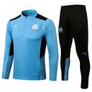 Sudadera De Training Marsella 2022 Azul Negro