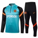 Chandal Chelsea 2021/2022 Verde Negro Naranja