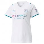 Segunda Equipación Camiseta Manchester City Mujer 2021/2022