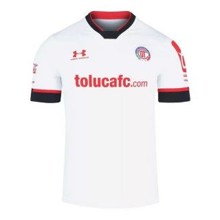 Segunda Equipación Tailandia Camiseta Deportivo Toluca 2021/2022 Blanco