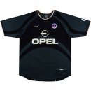 Tercera Equipación Tailandia Camiseta Paris Saint Germain Retro 2001 Negro