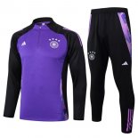 Sudadera De Training Alemania 2024/2025 Purpura Negro 3