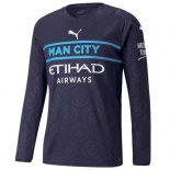 Tercera Equipación Tailandia Camiseta Manchester City ML 2021/2022