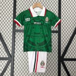 Camiseta México Primera Equipación Retro Niño 1998