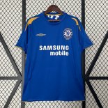 Tailandia Camiseta Chelsea Primera Equipación Retro 2005 2006