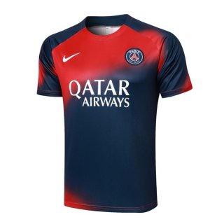 Camiseta Entrenamiento PSG 2024/2025 Azul Rojo