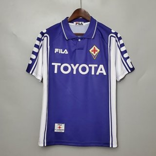 Tailandia Camiseta Fiorentina Primera Equipación Retro 1999 2000