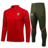 Sudadera De Training Portugal 2022 Rojo