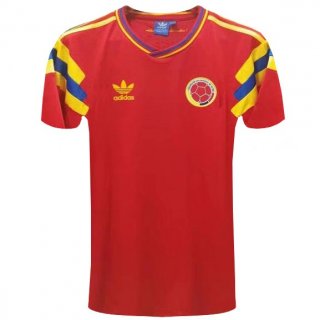 Tailandia Camiseta Columbia Segunda Equipación Retro 1990