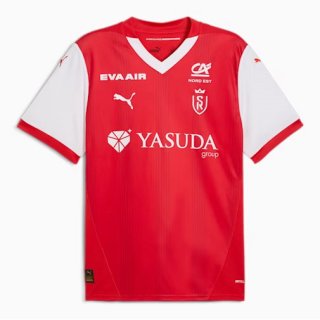 Tailandia Camiseta Stade Reims Primera Equipación 2024/2025