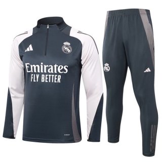 Sudadera De Training Real Madrid 2024/2025 Gris