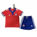 Primera Equipación Camiseta Chile Niño 2022 Rojo