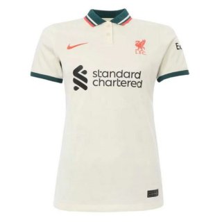 Segunda Equipación Camiseta Liverpool Mujer 2021/2022