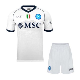 Camiseta Napoli Segunda Equipación Niño 2023/2024