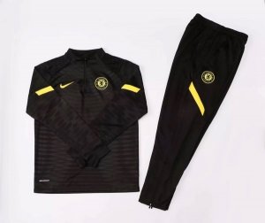 Chandal Chelsea 2021/2022 Negro Amarillo