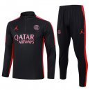 Sudadera De Training PSG 2024/2025 Negro Rosa