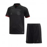 Segunda Equipación Camiseta Alemania Niño 2021 Negro