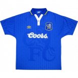 Primera Equipación Tailandia Camiseta Chelsea ML Retro 1997 Azul