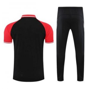 Polo Ajax Conjunto Completo 2022/2023 Negro Rojo