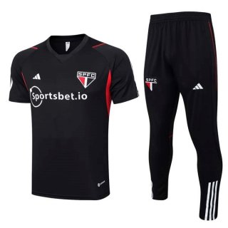 Camiseta Sao Paulo Conjunto Completo 2023/2024 Negro