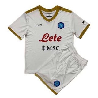 Segunda Equipación Camiseta Napoli Niño 2021/2022