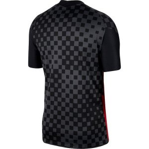 Segunda Equipación Tailandia Camiseta Croacia 2020 Negro