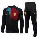 Chandal Portugal 2022/2023 Negro Rojo