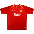 Primera Equipación Tailandia Camiseta Liverpool Retro 2005 Rojo