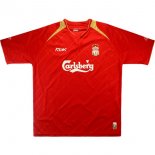 Primera Equipación Tailandia Camiseta Liverpool Retro 2005 Rojo