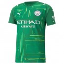 Tailandia Camiseta Manchester City Portero 2021/2022 Verde